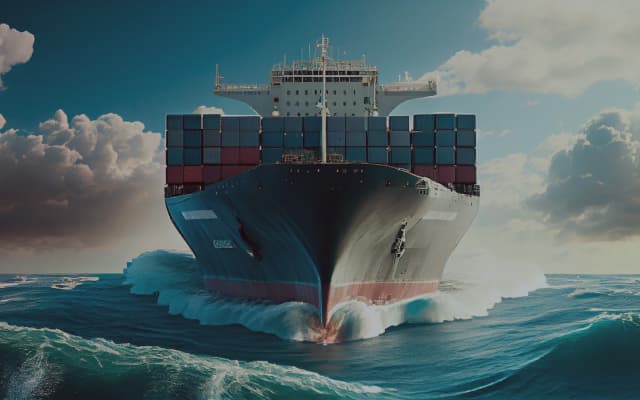 Sea container transportation