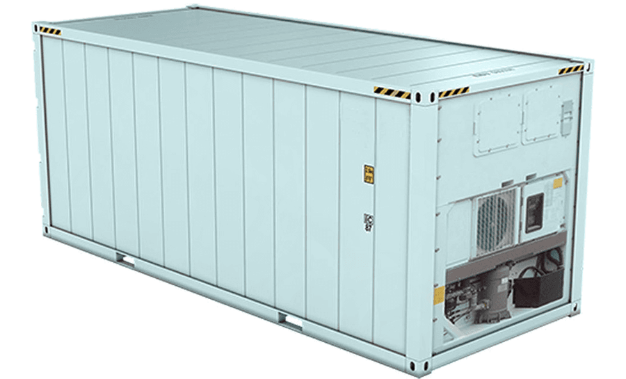 20-foot refrigerated (steel) container